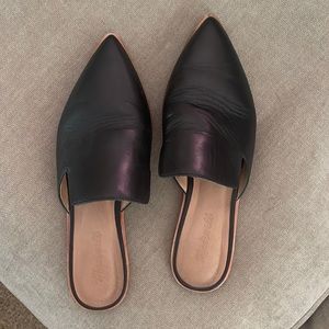 Madewell Gemma Mule Black 10